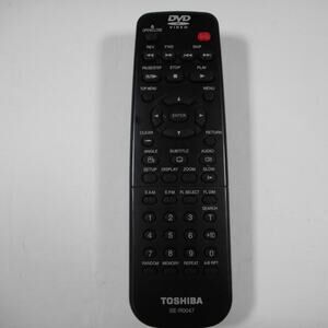 Toshiba SE-R0047 DVD Remote Tested Works